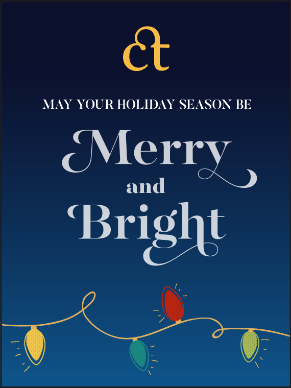 May Your Holidays be Merry and Bright
