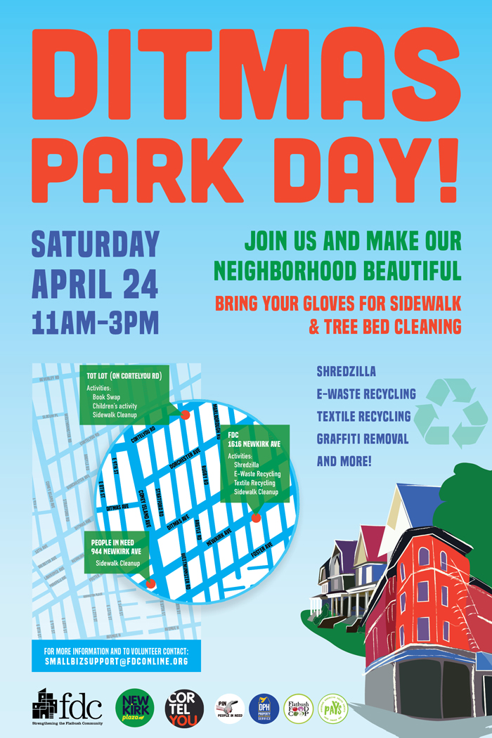 Poster - Ditmas Park Day